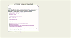 Desktop Screenshot of jannickewiel.com